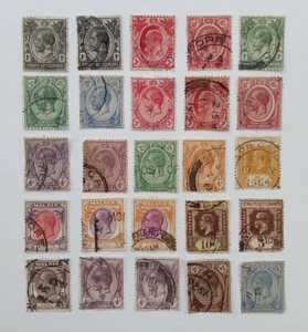 Straits Settlements stamps used - Picture 1 of 4