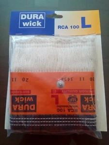 Stoppino Dura Wick RCA 100 " L " per Stufe a Combustibile Liquido - ZIBRO KAMIN - Foto 1 di 1