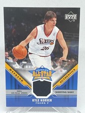 Kyle Korver 2005-06 Upper Deck All-Star Weekend Game Used Shooting Shirt Relic