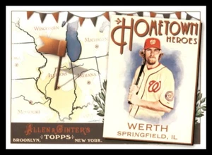 2011 Topps Allen & Ginter's - Hometown Heroes #HH74 Jayson Werth - Picture 1 of 2