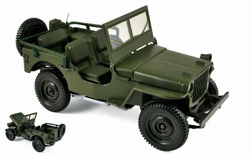 Jeep 1942 Green   1/18 189013  norev - Immagine 1 di 1