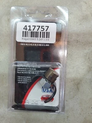 RIDGID 63005 C Cutter,1-3/8 In. W,Steel - Image 1 of 2