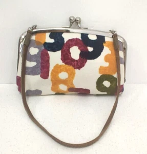 Sou Sou Small Pocket Wallet w/Snap Closure & Leather Strap - Picture 1 of 6