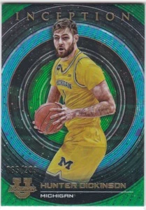 2023 Topps Bowman U Inception #13 Hunter Dickinson Michigan #65/299 - Picture 1 of 2