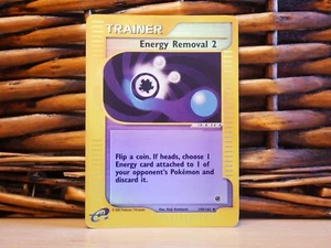 Pokemon ENERGY REMOVAL 2 140/165 | REV HOLO | LP Light Play | Expedition | 2002 - Picture 1 of 3