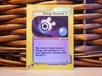 Pokemon ENERGY REMOVAL 2 140/165 | REV HOLO | LP Light Play | Expedition | 2002 - Image 1 of 3