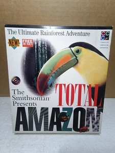 Total Amazon The Smithsonian Presents PC Big Box, NEW CIB, RARE - Afbeelding 1 van 9