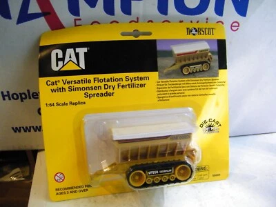 NEW Norscot CAT Versatile Flotation System-With Simonsen Dry Fertilizer Spreader - Image 1 of 2