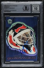 1999 Pacific Dynagon Ice Goalie Masks Martin Brodeur BAS Certified BGS Encased