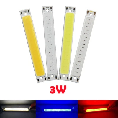 3V 3W COB LED Strip Light Bulb Table Lamp Work Light Source Chips Engergy Saving - Image 1 of 4