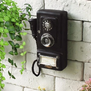 Klassisches Retro-Telefon, Vintage-Stil, Telefon, Heim-Wandtelefon, stilvolle - Bild 1 von 7
