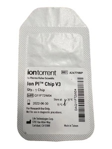 New Thermo Fisher Ion PI V3 for Ion Torrent™ Next-Genera each 2022-06-30 - Picture 1 of 2