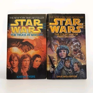 Star Wars: The Truce At Bakura & The Courship of Princess Leia PB Lot Wolverton - Picture 1 of 15