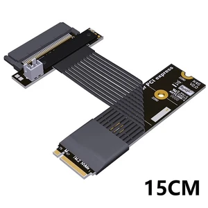 (ADT Link) M.2 NVMe to U.2 SFF-8639 SSD Extension Adapter PCIe 5.0 x4 For Gen5 - Picture 1 of 7