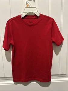 Children’s Wonder Nation Crewneck Short Sleeve T-Shirt Size XS 4-5 Red PreOwned - Picture 1 of 4