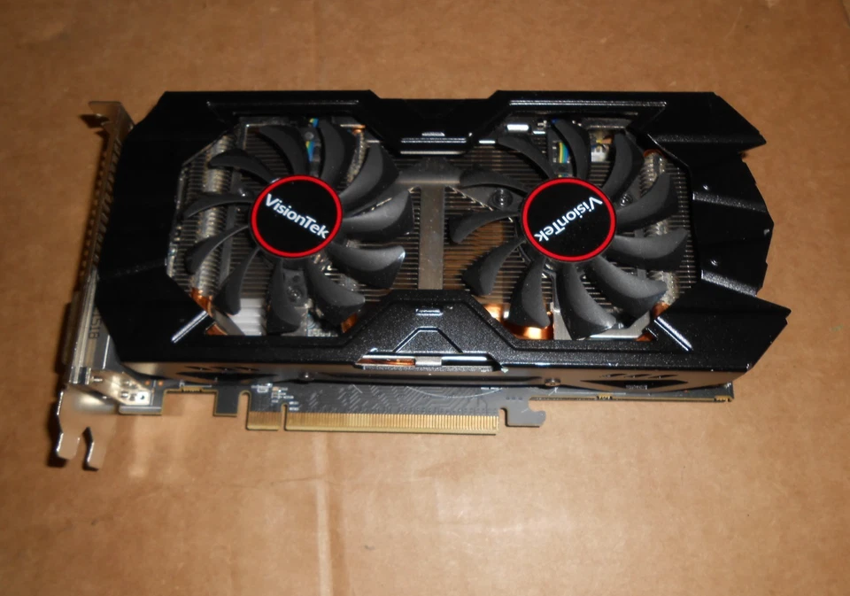 VISIONTEK VT R9 380 PCIE 2GB D/D/H/DP Graphics Card - Image 1 of 4