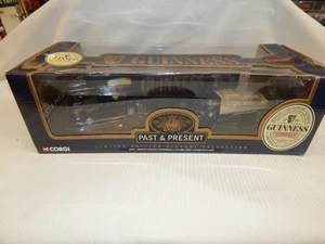 CORGI RENAULT CURTAINSIDE & LEYLAND COMET GUINNESS PAST & PRESENT SET 59563 MIB - Picture 1 of 7