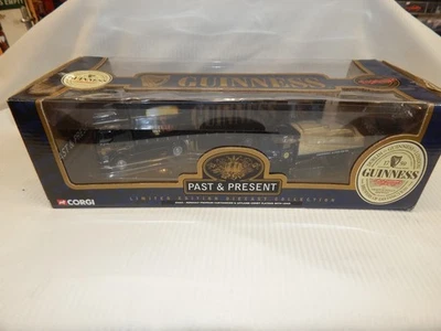 CORGI RENAULT CURTAINSIDE & LEYLAND COMET GUINNESS PAST & PRESENT SET 59563 MIB - Image 1 of 4