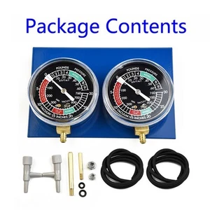 Motorcycle Carburetors Carb Vacuum Gauge Balancer Synchronizer Tools W/ Hose Kit - Picture 1 of 12