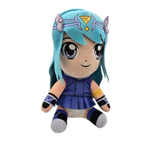 SELTEN Mondfinsternis The Krew YouTube Anime Plüsch 11 Zoll aquablaue Haare - Bild 1 von 7