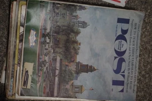 LARGE LOT OF 20 SATURDAY EVENING POST MAGAZINES, Mostly 1960-1962, NICE SHAPE! - Bild 1 von 20