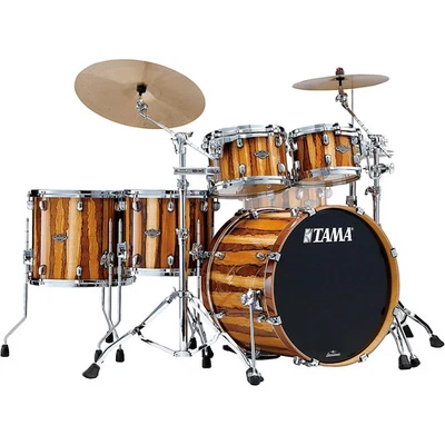 Paquete de 5 carcasas TAMA Starclassic Performer con bombo de 22" caramelo Aurora Foto 1 de 4