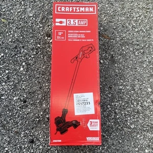 CRAFTSMAN 3.5 AMP CORDED 12” STRING TRIMMER EDGER Free Shipping New - Picture 1 of 5