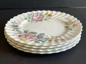"Juego de 4 platos de ensalada Royal Doulton Arcadia H. 4802 sello verde 8""" - Imagen 1 de 5
