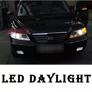 LED Eye Line Daylight 2Way DIY Kit 2p For 06 07 08 09 10 Hyundai Azera TG - Picture 1 of 7