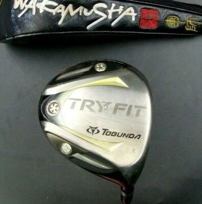 Japanese Tobunda Tryfit 9.5° Driver Stiff Graphite Shaft Golf Pride Grip - Image 1 of 4