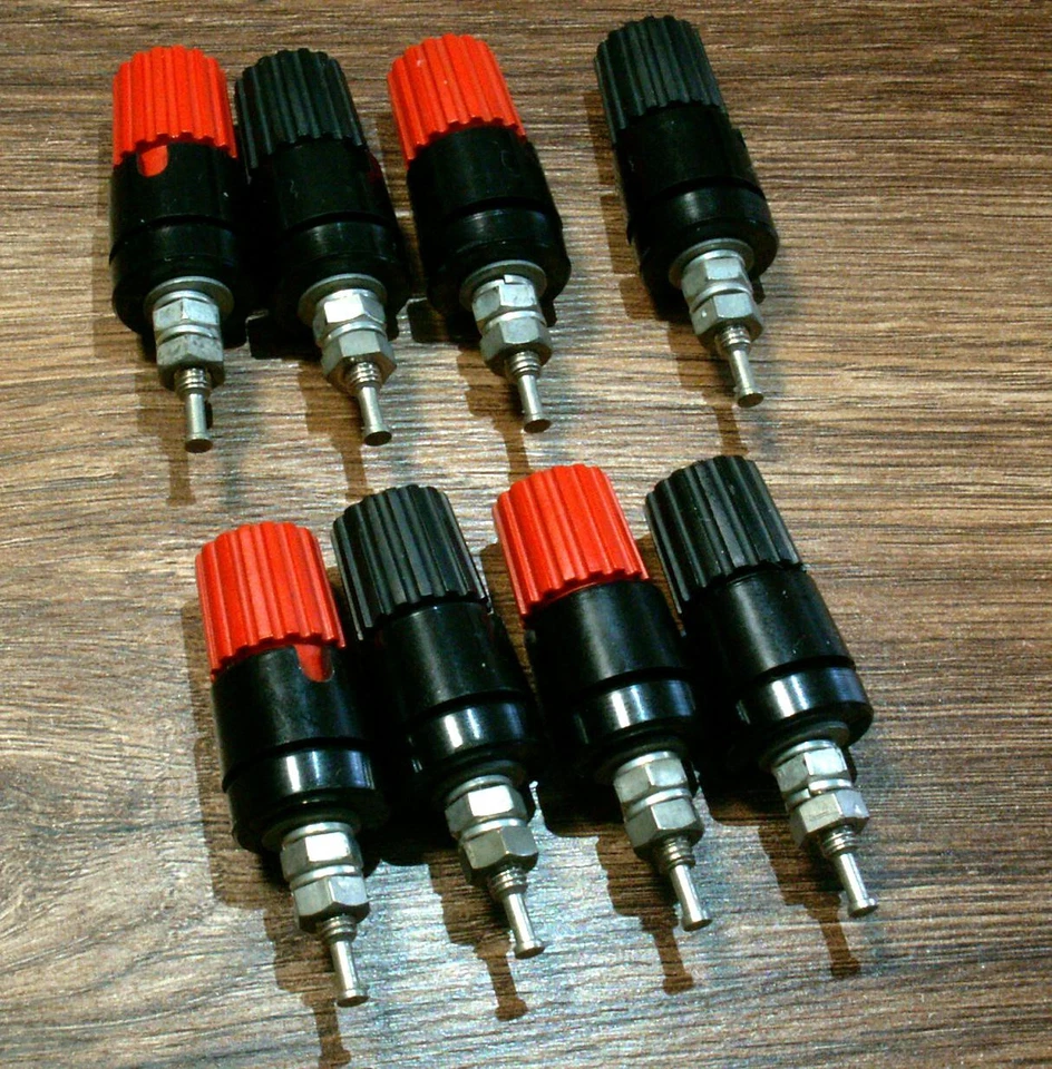 Speaker connector for Sansui AU-X1 - Used - ONE piece (Red or Black) - Bild 1 von 4