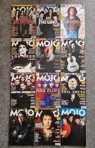 12 Mojo Music Magazines Bundle 2015-2020 Zeppelin Gallagher Pink Floyd Reed VGC - Picture 1 of 14