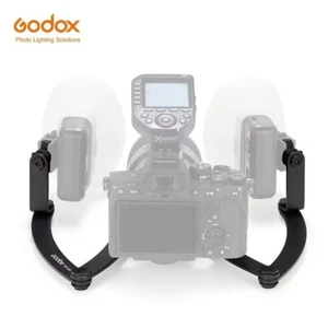 Godox MF-DB Flexible Macro Flash Soporte Dental Doble Cabeza Montaje Soporte Cámara - Imagen 1 de 11