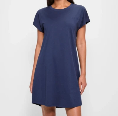 Damas Talla M/12 Azul Marino AMORE Algodón Manga Corta Camisón Target NUEVO 603 Foto 1 de 4