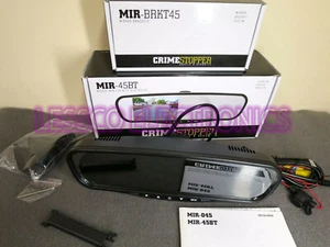 MIR-45BT Bluetooth 4.5" LCD Espejo Retrovisor Sistema de Monitor TV + Adaptadores - Imagen 1 de 3