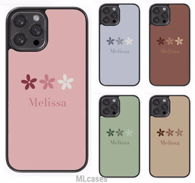 Personalised Phone Case Initials Cover For iPhone 15 14 13  12 11 XR XS 8 7  #94 - Image 1 of 3