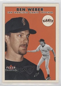 2000 Fleer Tradition Update Ben Weber #U52 Rookie RC