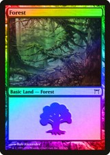 Forest (306) FOIL Champions of Kamigawa NM Basic Land MAGIC MTG CARD ABUGames