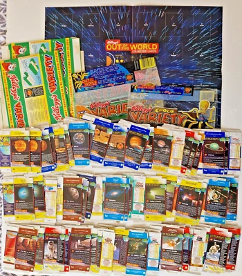 1999 Kelloggs Cereal Out Of This World Space Set Packets Poster & Variations x38 - image 1 of 4