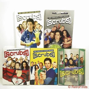 Scrubs Seasons 1-5 DVD Set - Seasons 1, 2, 3, 4, 5 - Picture 1 of 5