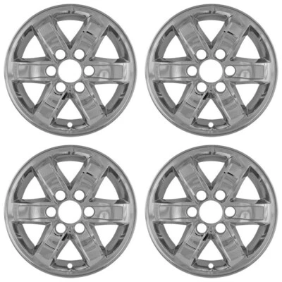FREE SHIPPING: 07-2014 GMC Savana Sierra & Yukon, 17" Chrome Wheel Skins, #358X Foto 1 de 3