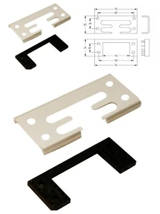 Upvc Window Keep Universal Repair Flexi Keep Plate To Suit Any Window Profile - Picture 1 of 6
