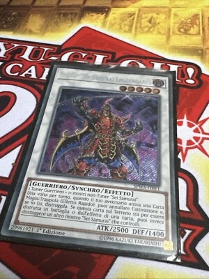 YU-GI-OH "SHI EN - SEI SAMURAI LEGGENDARIO" (SPWA) SECRET ITA NEAR MINT 1^ EDIZ. - Immagine 1 di 4