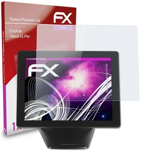 atFoliX Glass Protector voor Custom Vision15 Pro 9H Beschermend pantser - Afbeelding 1 van 4