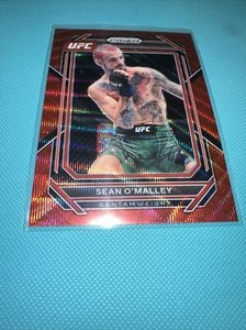 2022 Panini Prizm UFC Sean O’Malley Red Wave