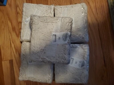 (5)  Rubbermaid FGF11800WH00 Dura Pro 24 OZ Cotton mop head - Image 1 of 3