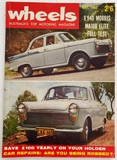 May 62 Volvo P1800 Mercedes 190 Ford Fairlane Falcon Pursuit Hillman Super Minx