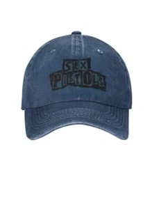 Classic Cotton Sex Pistols Baseball Cap Unisex Adjustable British Punk Rock Band - Picture 1 of 18