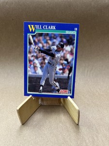 1991 Score Will Clark  San Francisco Giants #7 Mint