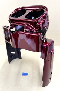 2015-2022 OEM Harley-Davidson Road Glide Instrument Cluster Cover Mysterious Red - Picture 1 of 6